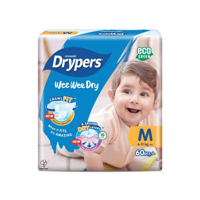 DRYPERS M MEGA (4*60'S) NEW PACKING