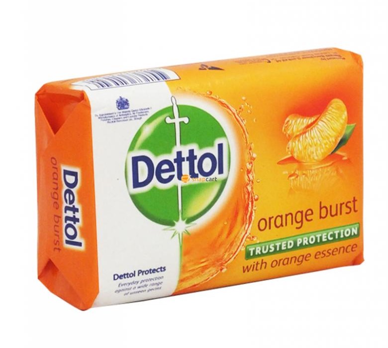 DETTOL ORANGE BURST 100G SOAP