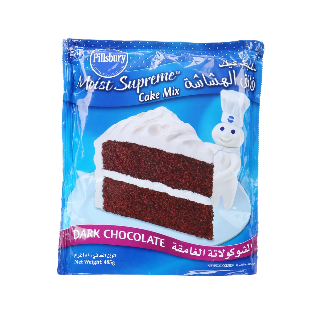 PB CAKE MIX DARK CHOCOLATE 485GM