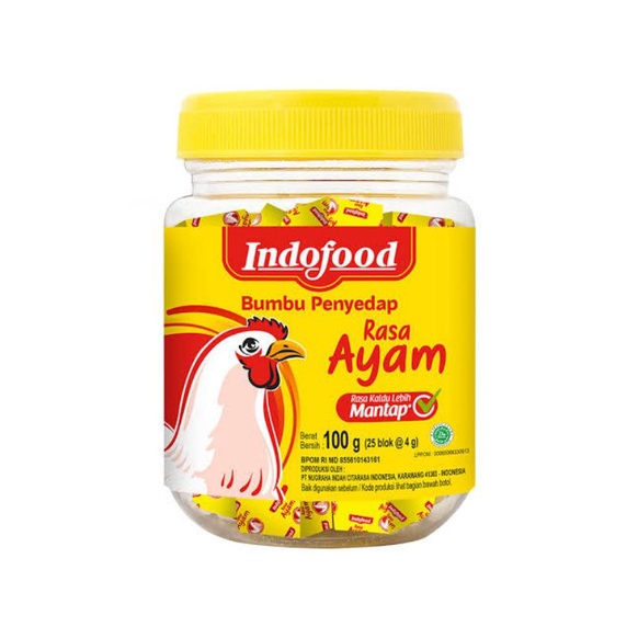 INDOFOOD CHICKEN CUBE 100GM
