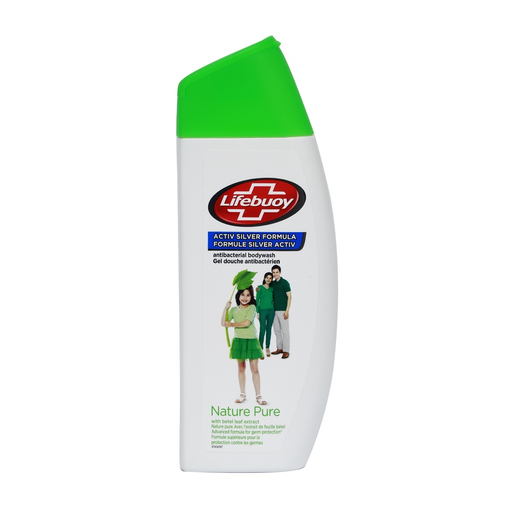 LIFEBUOY B/WASH NATURE PURE green 300ML 