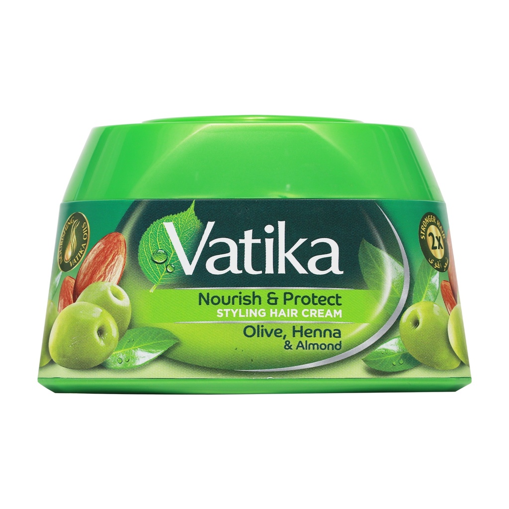 VATIKA H/CREAM NOURISH & PRTECT olive,henna & almond 140ML 