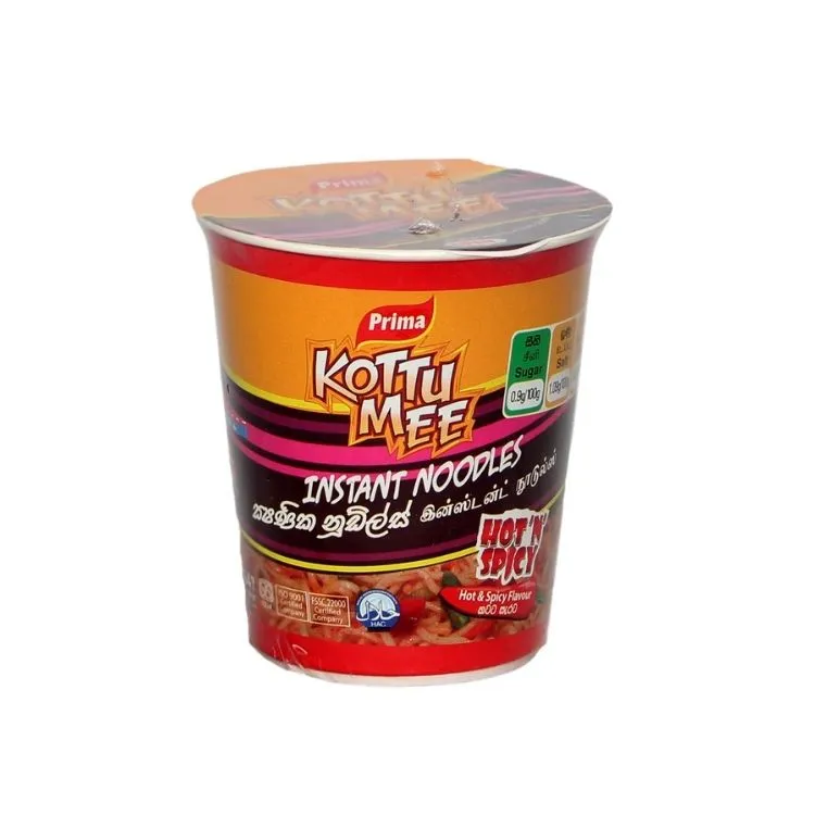 KOTTU MEE CUP NOODLES HOT N SPICY 64GR