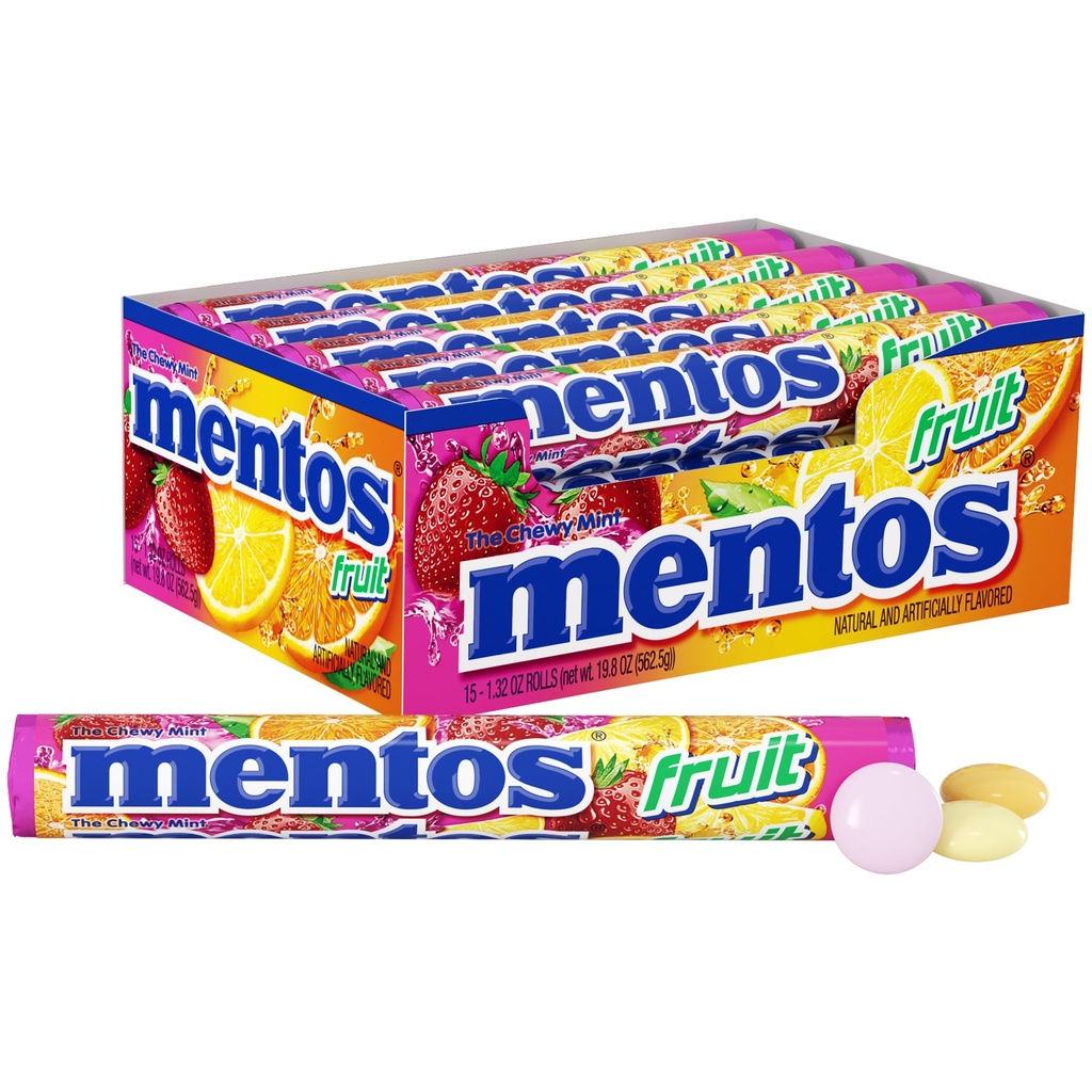 Mentos Chewy Candy (Rainbow) 37G