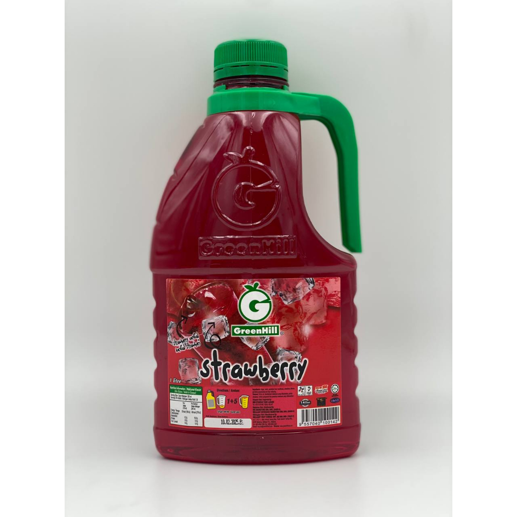 Greenhill Fruit Cordial Pink Guava 1Ltr