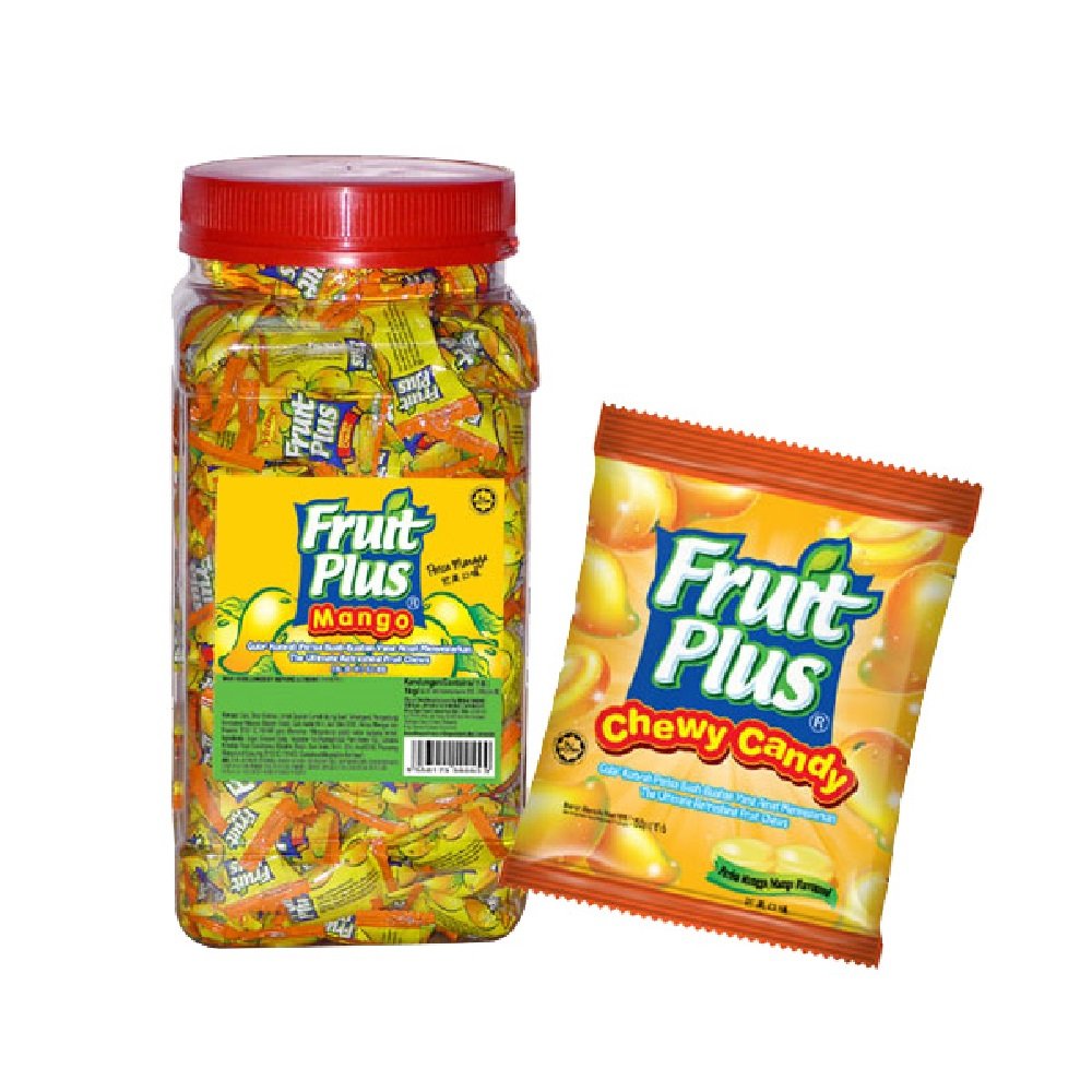 FRUIT PLUS CANDY BOTTLE - Apple