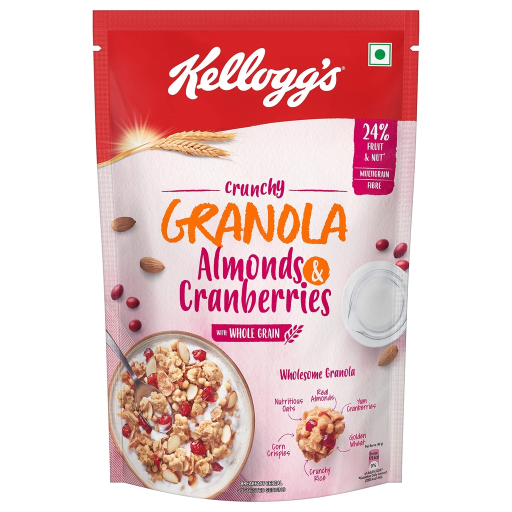 Kelloggs Granola Museli Almond & Cranberries 460g