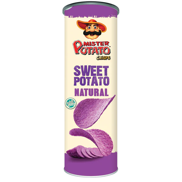 MR POTATO CRIPS SWEET POTATO NATURAL 160GM