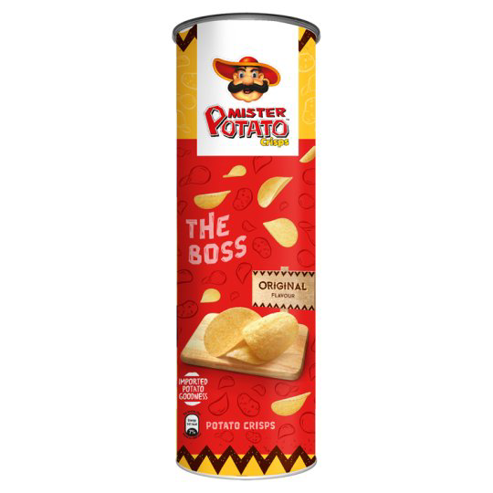 MR POTATO CRIPS ORIGINAL 160gm