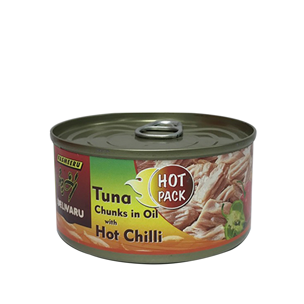 Felivaru Tuna Chunks in Oil Githeyomirus 180g