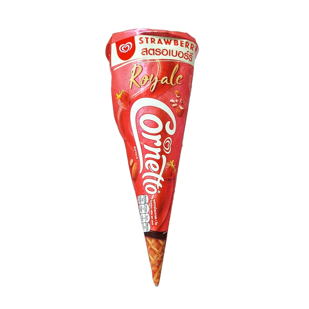 WALLS CORNETTO CLASSIC STRAWBERRY 135ML