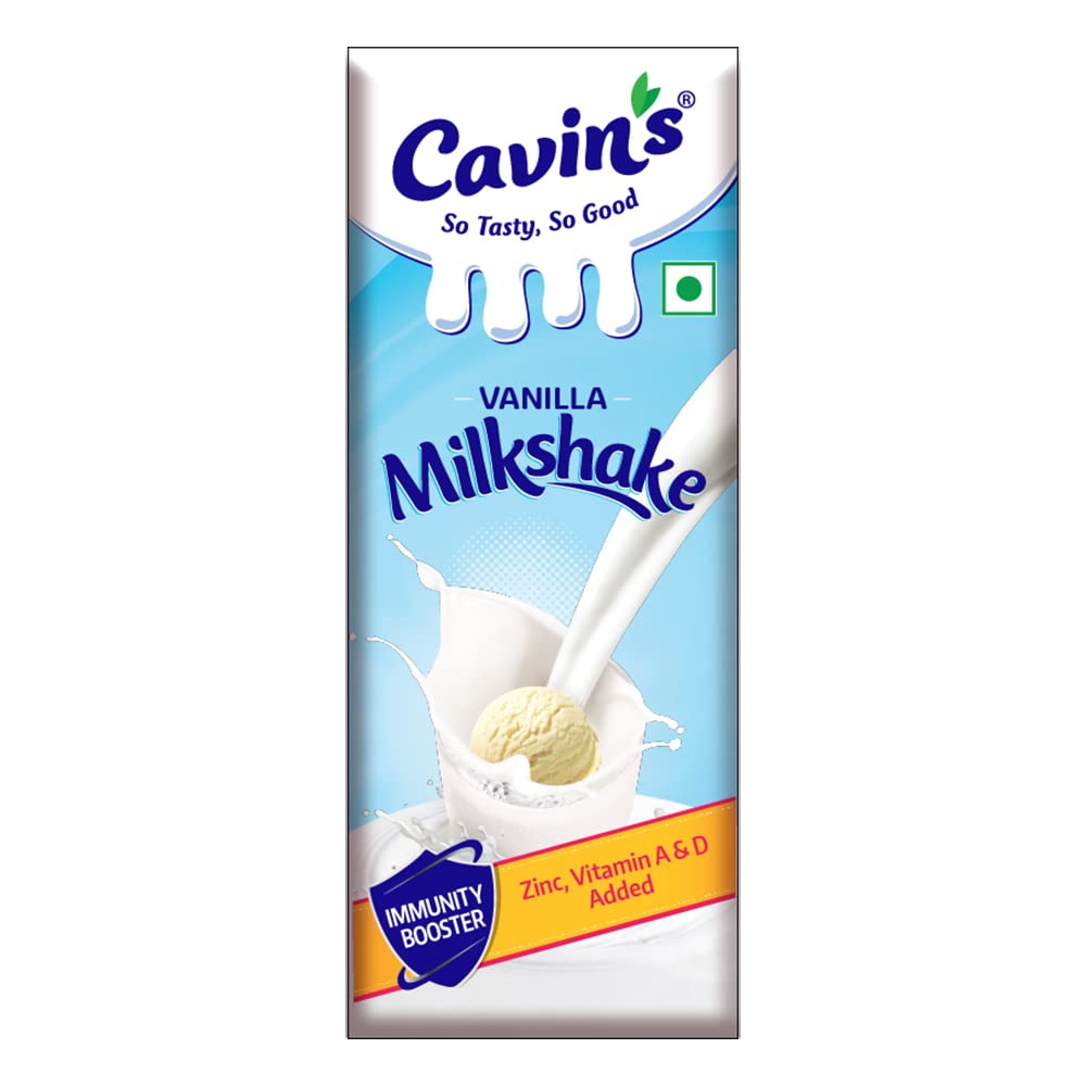 CAVINS VANILLA MILKSHAKE 180ML