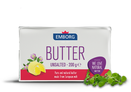Emborg Butter Unsalted - 200g 