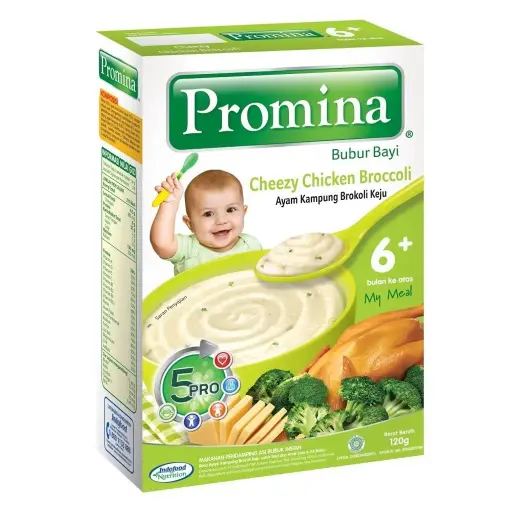 PROMINA CHEEZY CHICKEN BROCCOLI 120GM