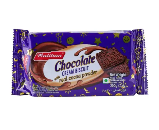 BIS- REAL CHOCOLATE CREAM MALIBAN 45G