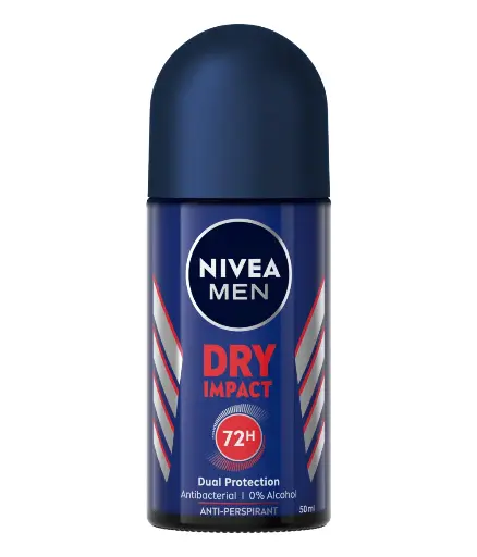 NIVEA ROLL ON DRY IMPACT MEN 50ML 