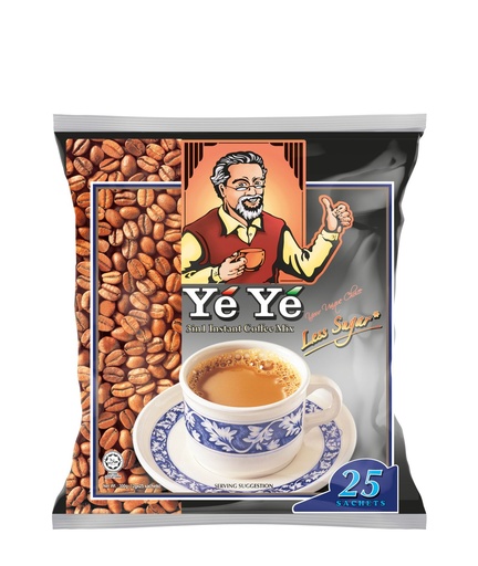 YEYE 3 IN 1 LESS SUGAR (20*25s*12g)