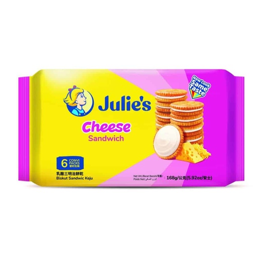JULIES CHEESE SANDWICH 126g