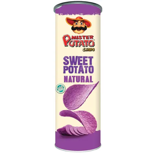 MR POTATO CRIPS SWEET POTATO NATURAL 160GM