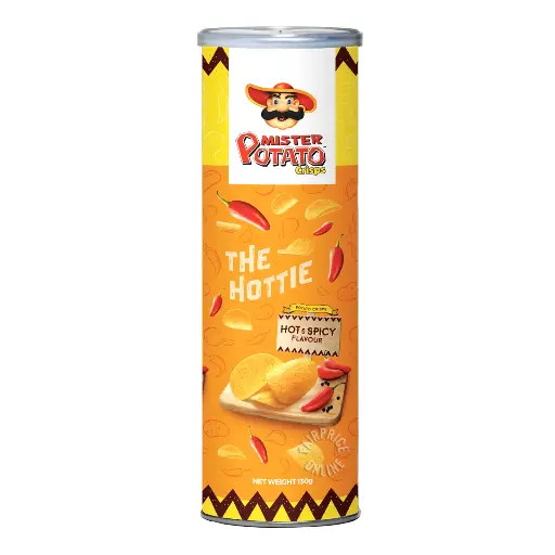 MR POTATO CRISPS HOT & SPICY 160GM