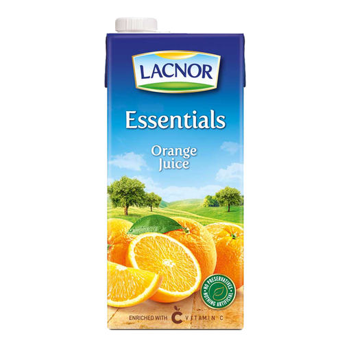 Lacnor Juice 1 Ltr - Orange