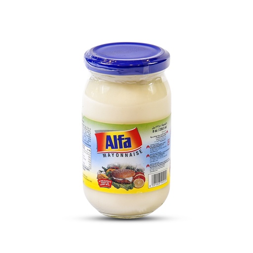 Alfa Mayonnaise Small 8oz Bot