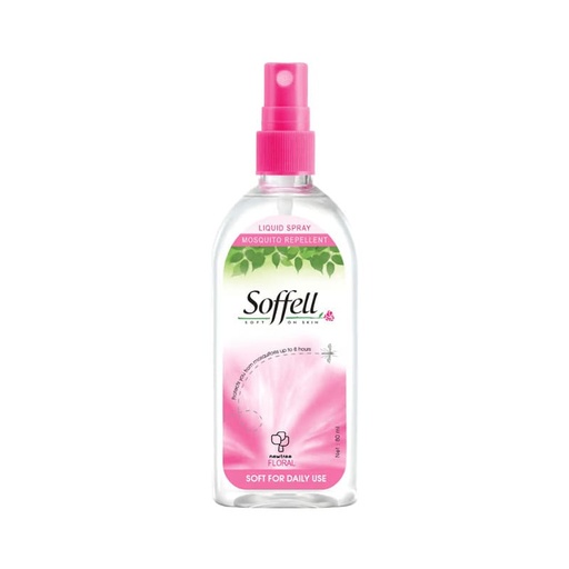 SOFFEL MOSQUITO SPRAY PINK 80ML