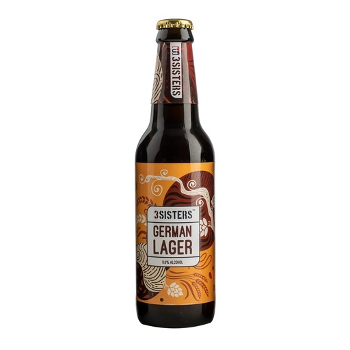 3 Sisters German Lager Non-Alc. Beer 330ml