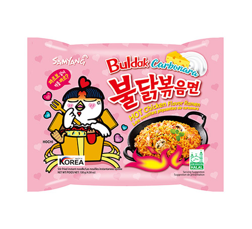 SAMYANG PACKET CHEESE CARBONARA  140G